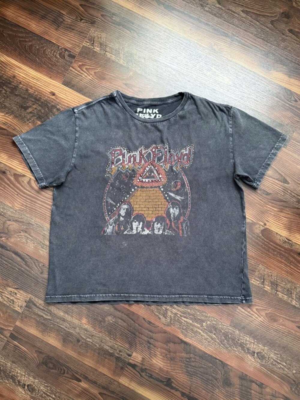 Lucky Brand x Pink Floyd Studs Boyfriend Tee